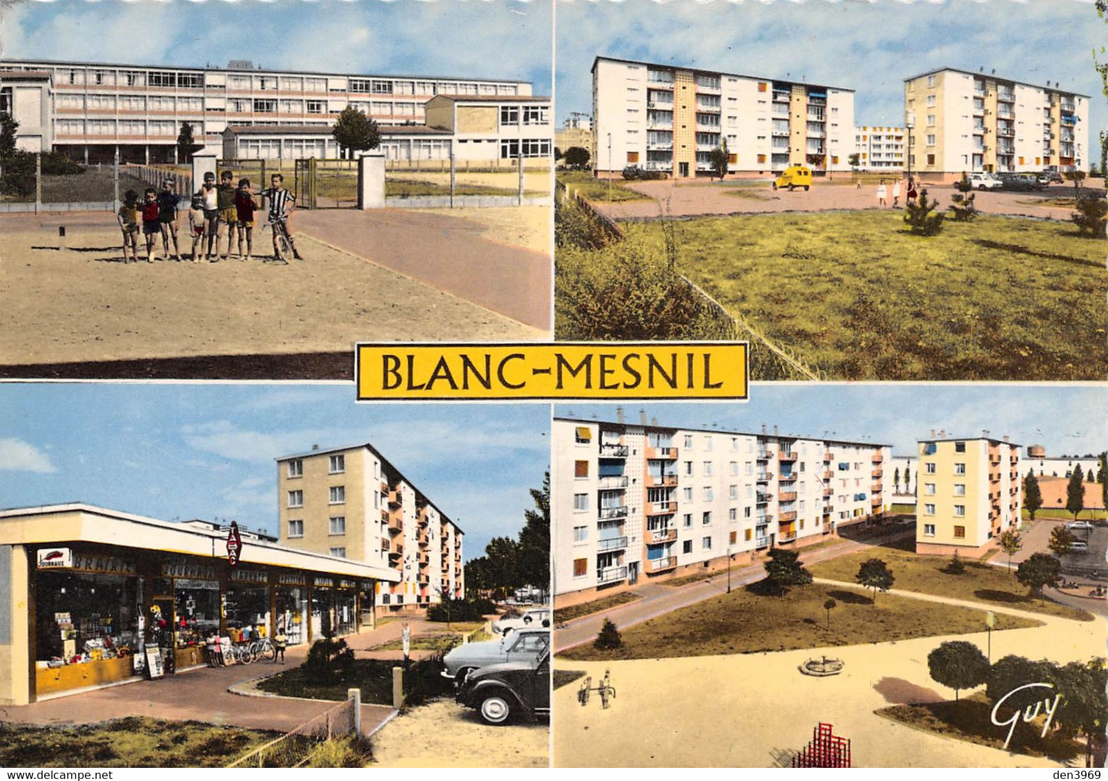 Le BLANC-MESNIL - Les écoles Paul Langevin Et La Cité Notre-Dame - Immeubles, HLM - Le Blanc-Mesnil