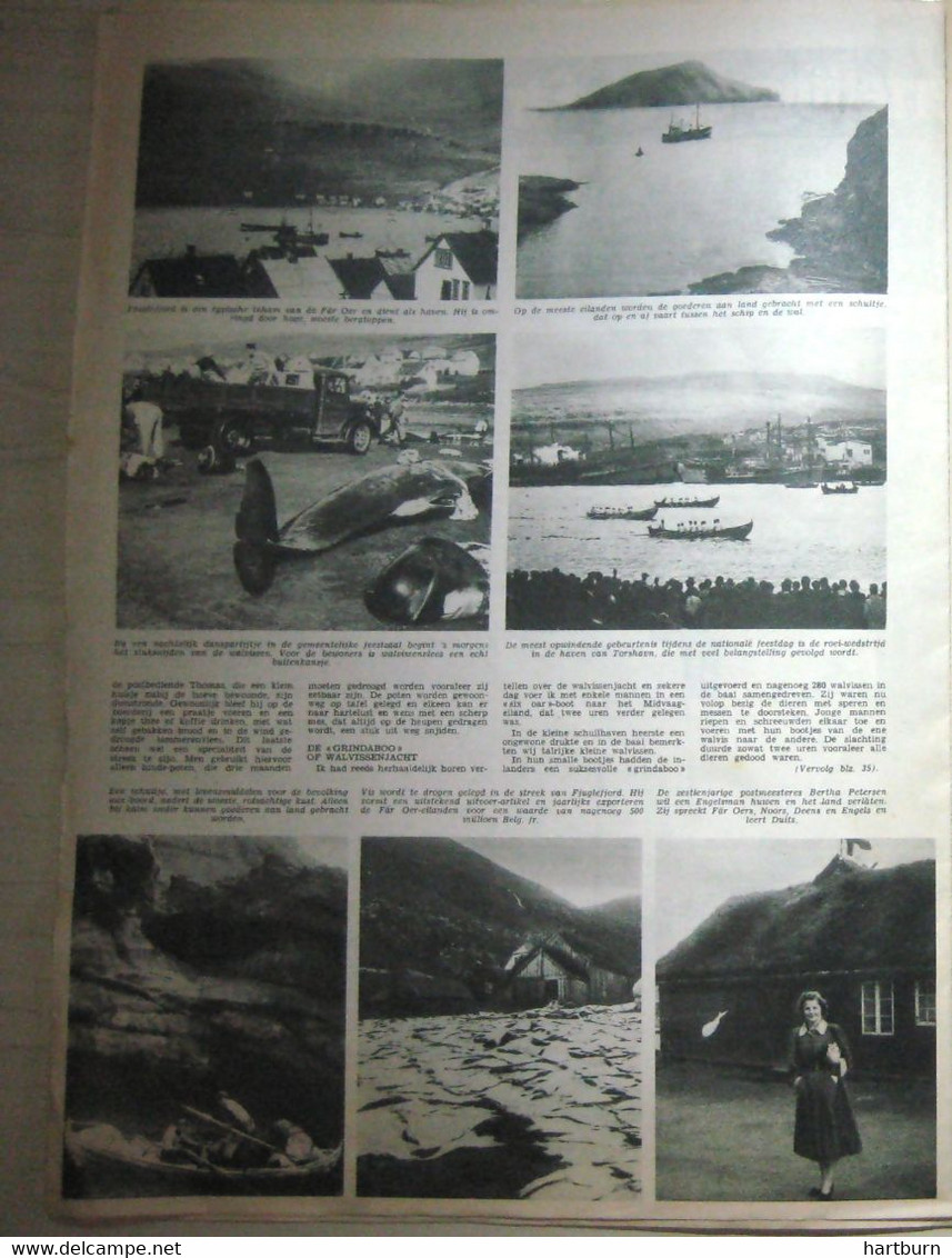 Viking Nederzetting Op De Faeröer Eilanden (01.12.1955) Atlantische Oceaan In De Driehoek Schotland-Noorwegen-IJsland - Other & Unclassified