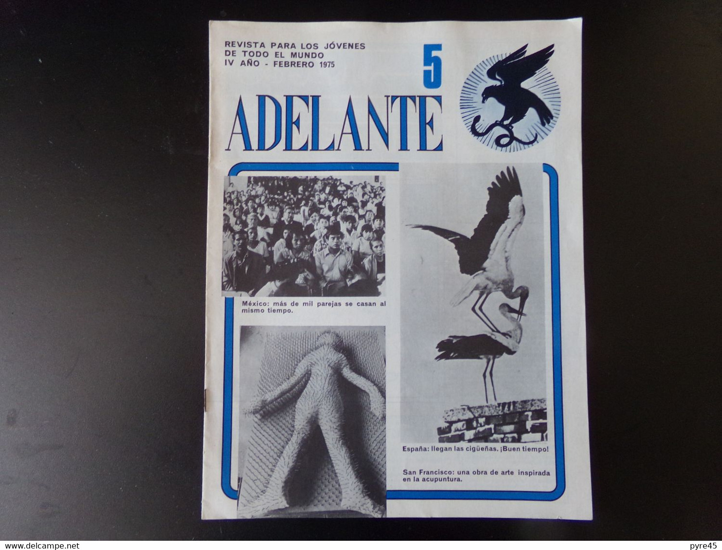 Revue " Adelante " N° 5, Février 1975 - Kinder- Und Jugendbücher