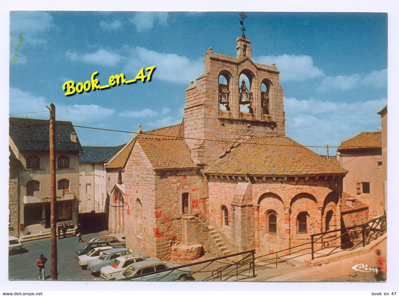 {83989} 48 Lozère Saint Alban Sur Limagnole , L' église - Saint Alban Sur Limagnole