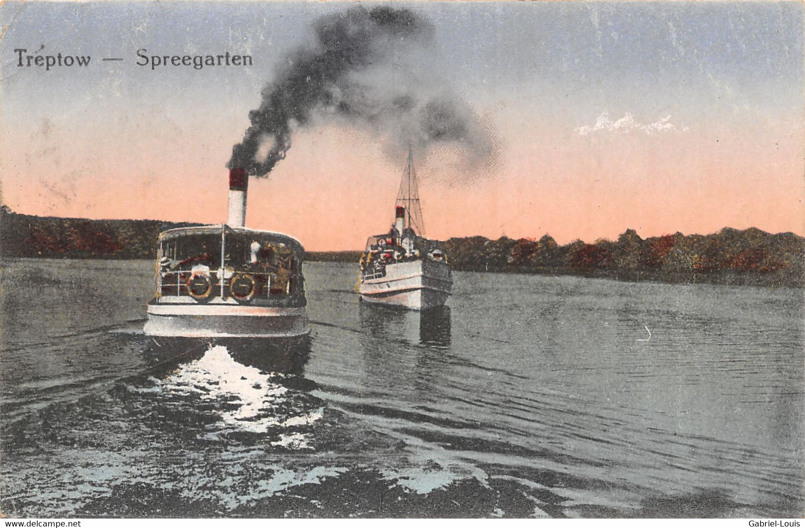 Treptow Spreegarten -Steamer - Treptow