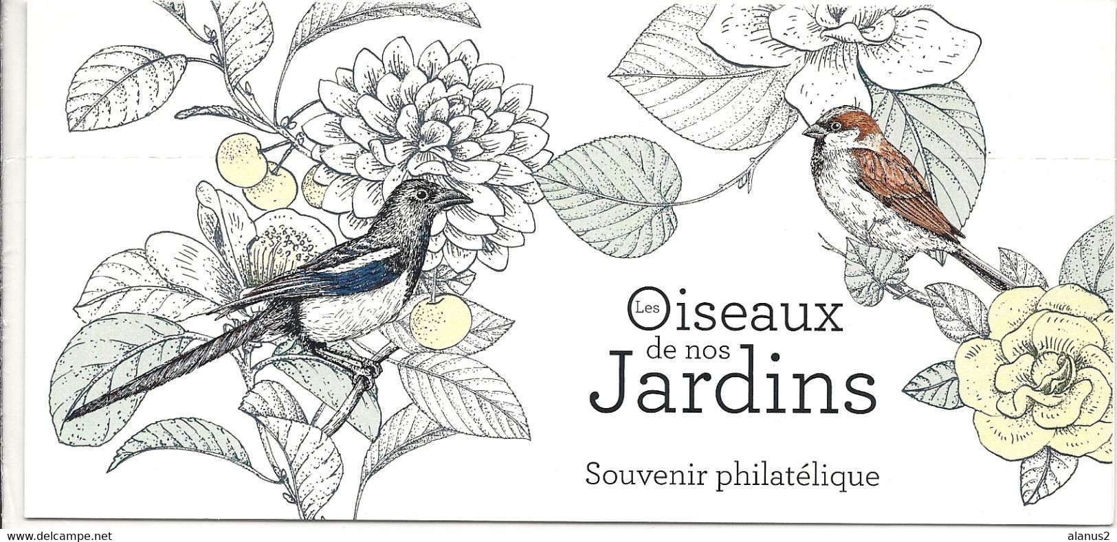 SOUVENIR PHILATELIQUE - Oiseaux Des Jardins - Souvenir Blocks & Sheetlets