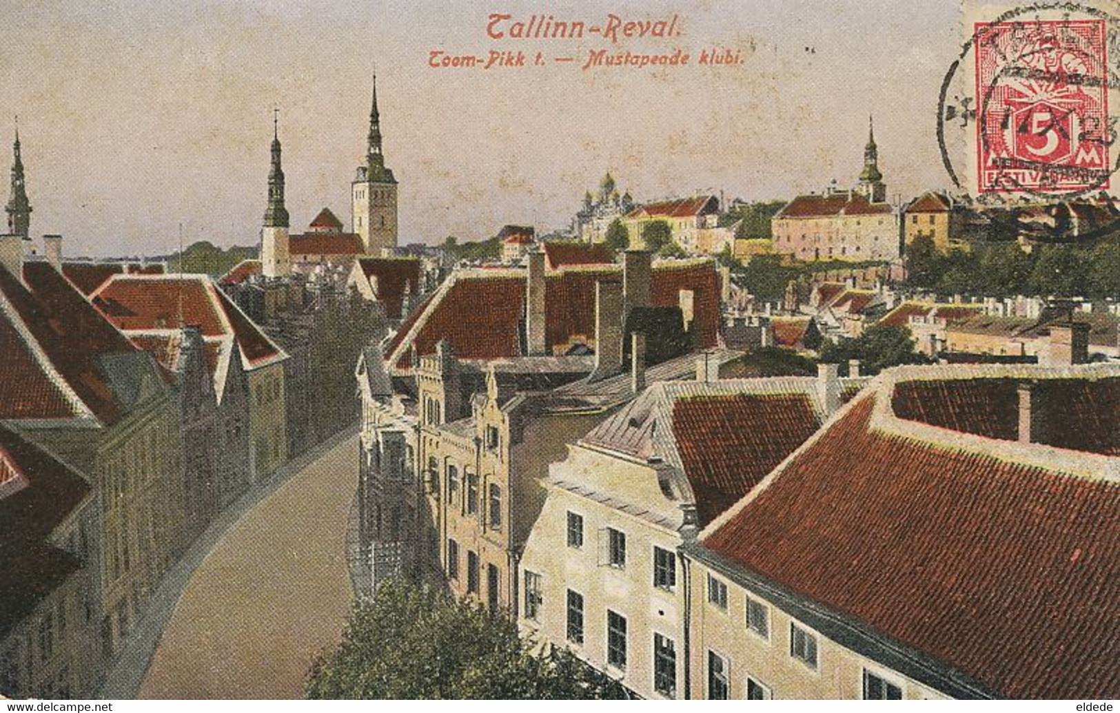 Tallinn Reval Toom Pikk T.  Mustpeade Klubi . P. Used To Santa Clara Cuba Foto Jaan Winnal - Estonie