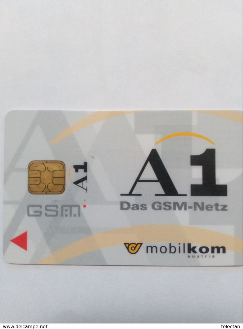 AUTRICHE  CARTE MERE GSM MOBILKOM A1 UT - Mobicartes (GSM/SIM)