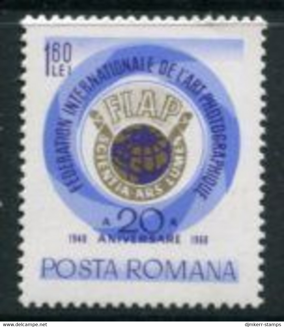 ROMANIA 1968 Photographic Art  MNH / **.   Michel 2712 - Unused Stamps