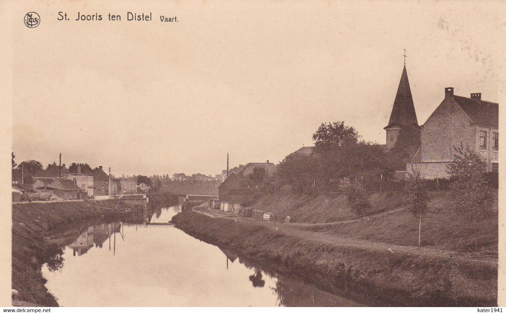 Beernem St Joris Ten Distel - Vaart - Foto M Hooft .Knesselare - Nels - Beernem