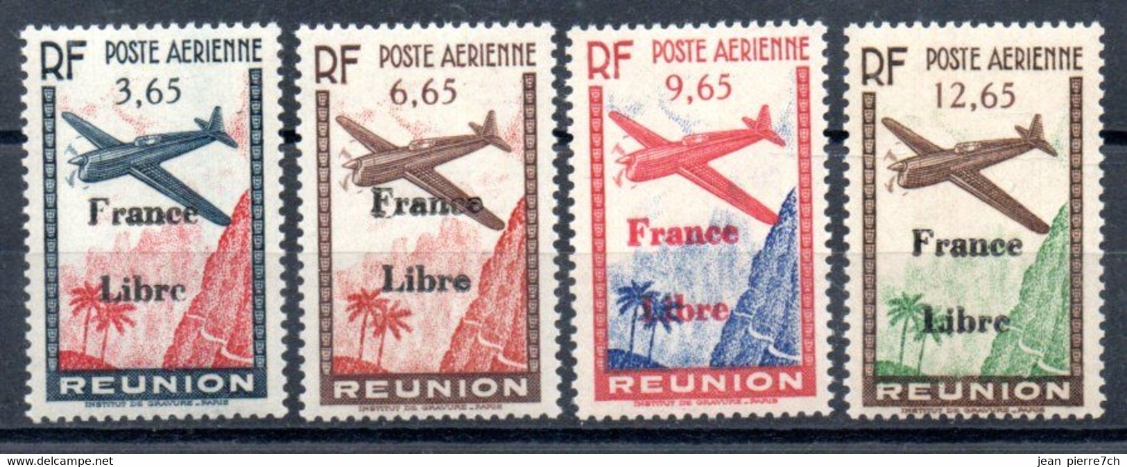 Réunion Luftpost Y&T PA 24** - PA 26**, PA 27* - Posta Aerea