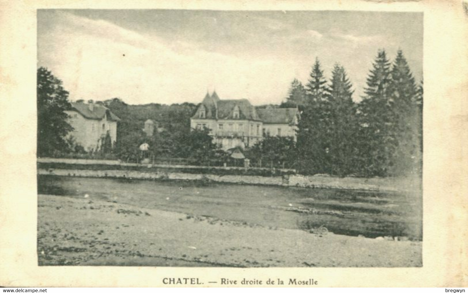 88 - CPA Chatel - Rive Droite De La Moselle - Chatel Sur Moselle