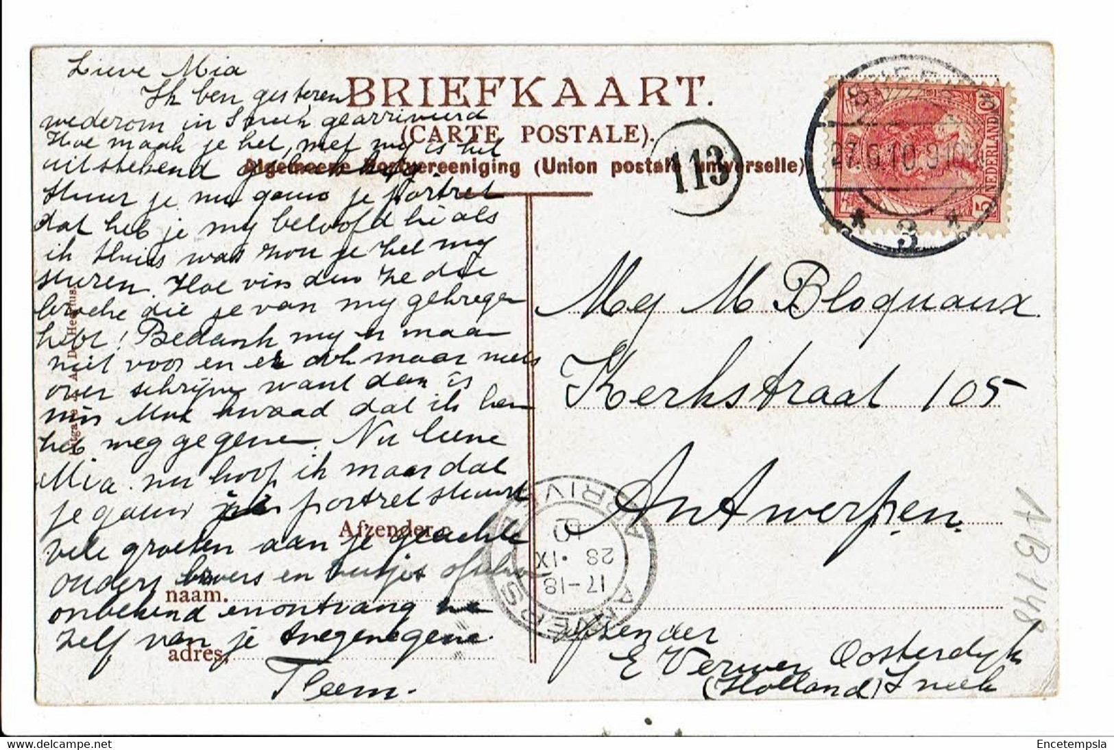 CPA-Carte Postale  Pays Bas- Sneek-Wilhelminapark -1910  VM23852br - Sneek