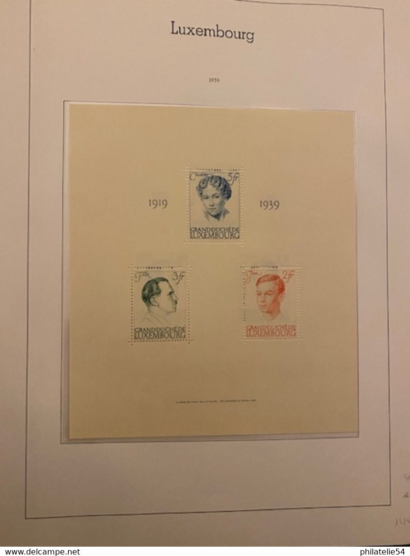 Belle Collection Du Luxembourg 1852 à 1964 - Sonstige & Ohne Zuordnung