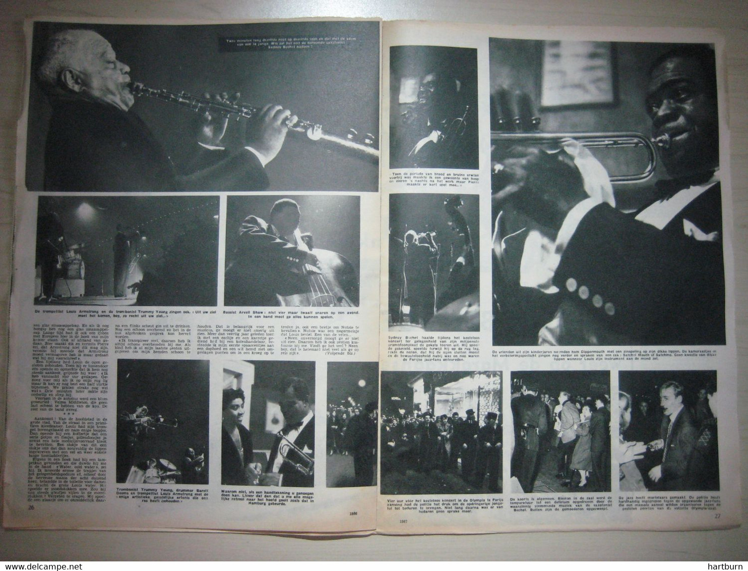 Europees Jazz Festival In De Olympia Te Parijs - Paris (24.11.1955) - Autres & Non Classés