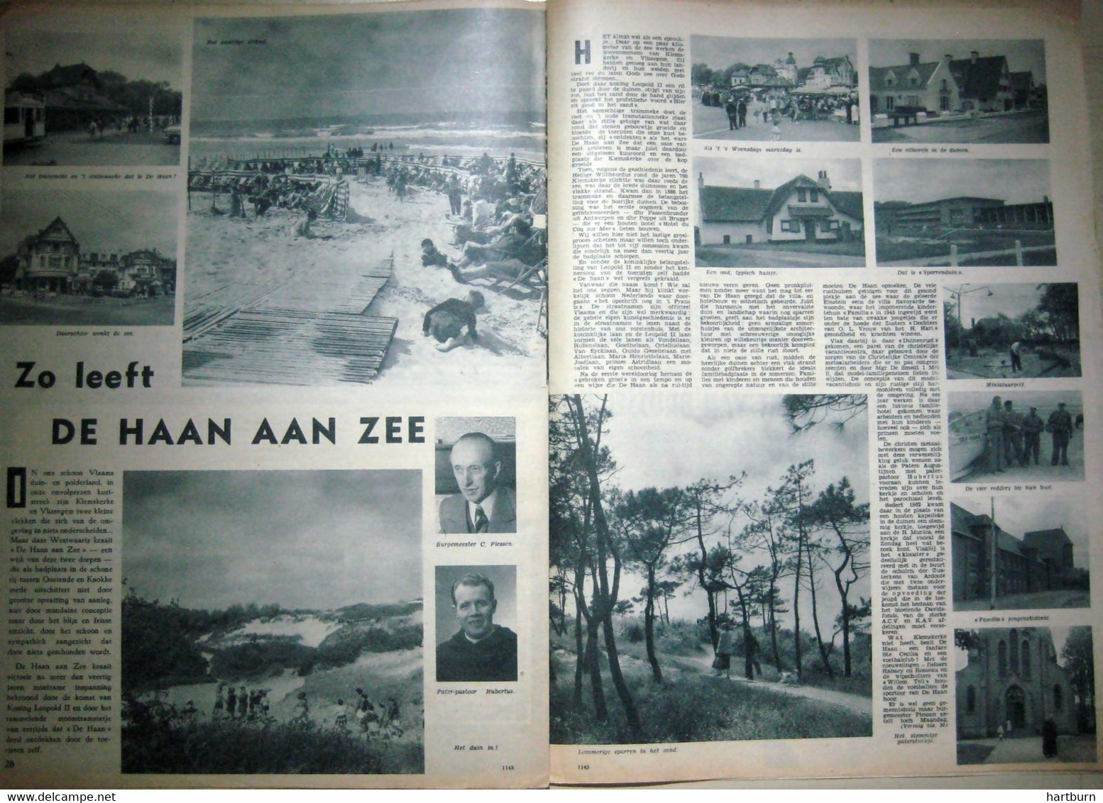 Zo Leeft De Haan Aan Zee (21.07.1955) - Autres & Non Classés