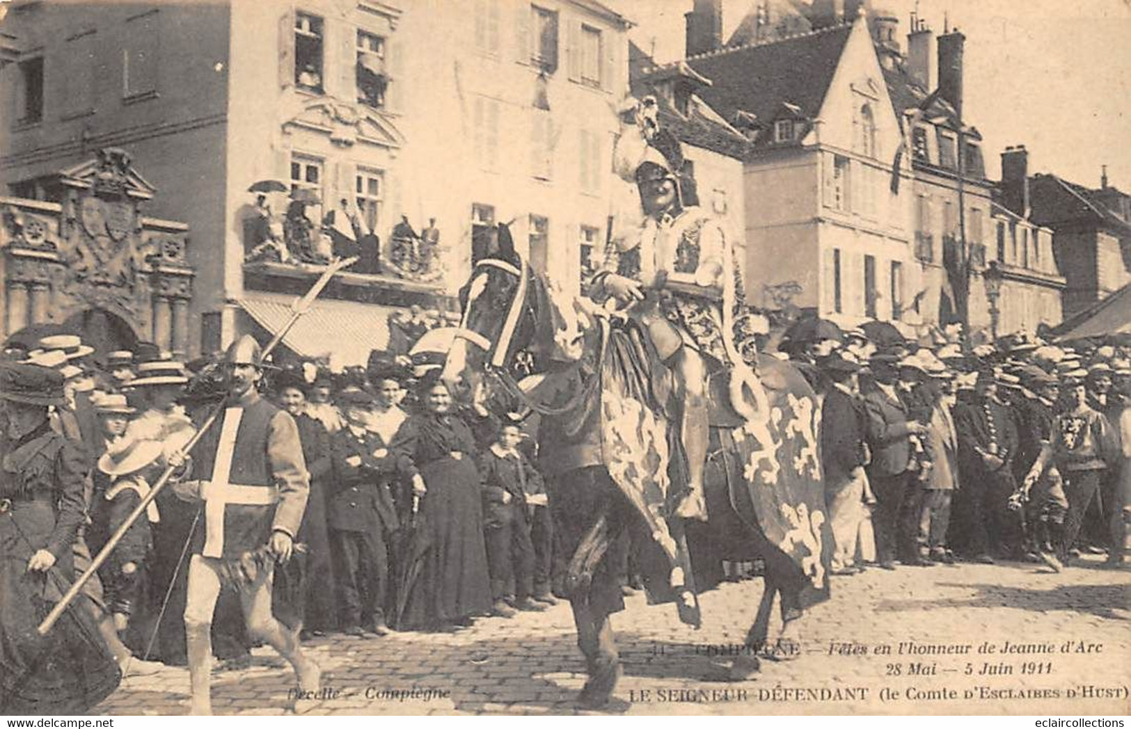 Compiègne         60       Fêtes de Jeanne d'Arc    Ensemble/lot de 25 Cartes     (voir scan)