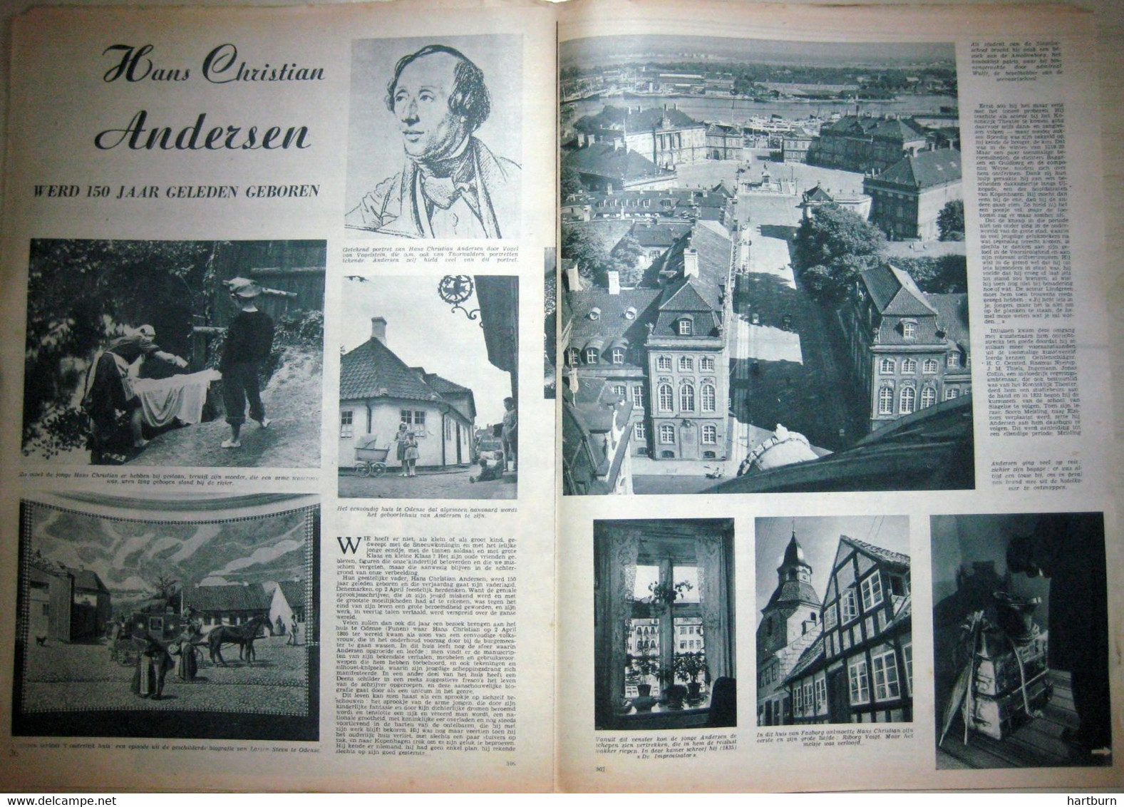 Hans Christian Andersen (31.03.1955) Kopenhagen, Denemarken, Odense - Otros & Sin Clasificación