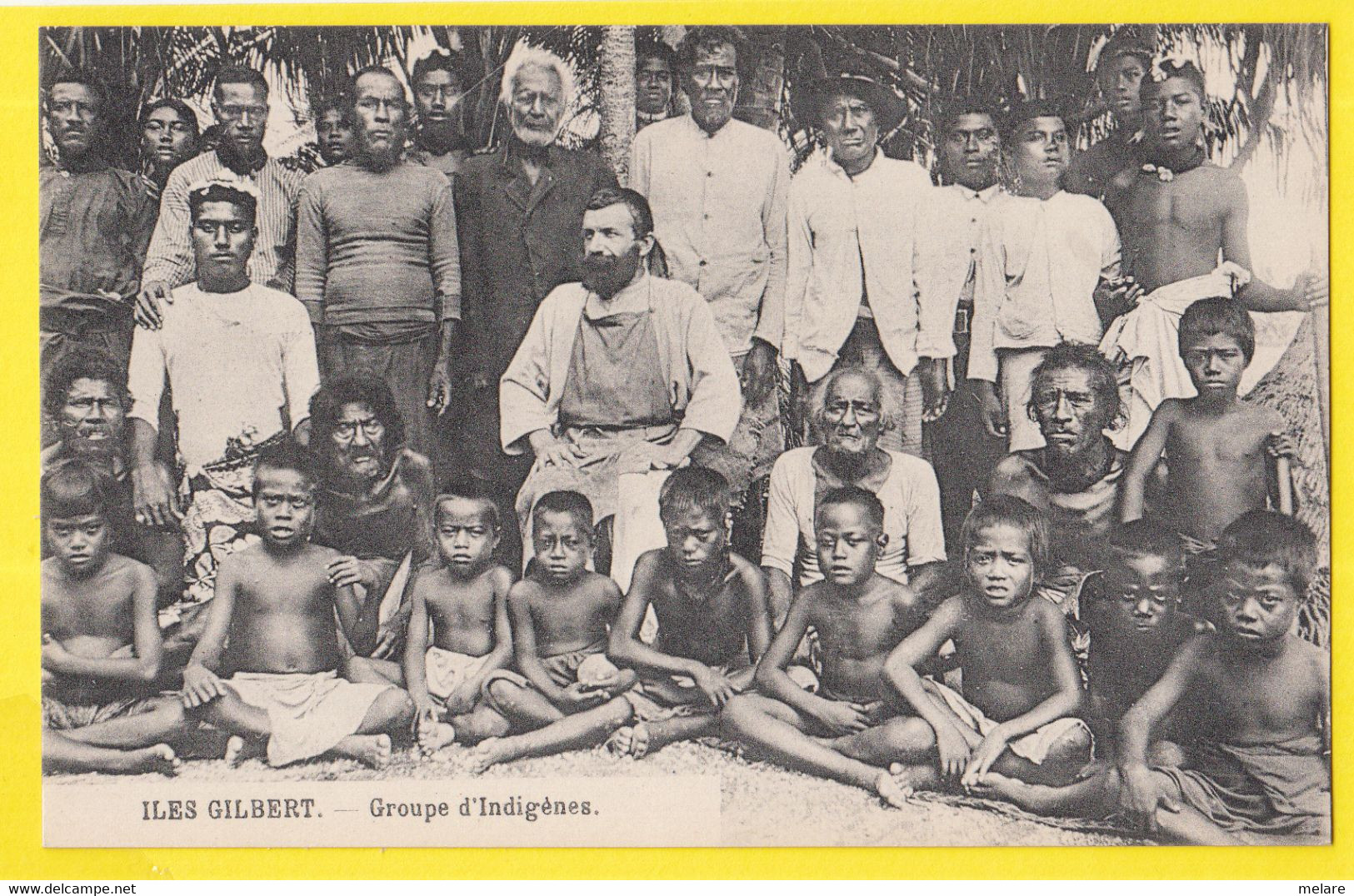 ILES GILBERT KIRIBATI Groupes D'indigènes - Micronésie