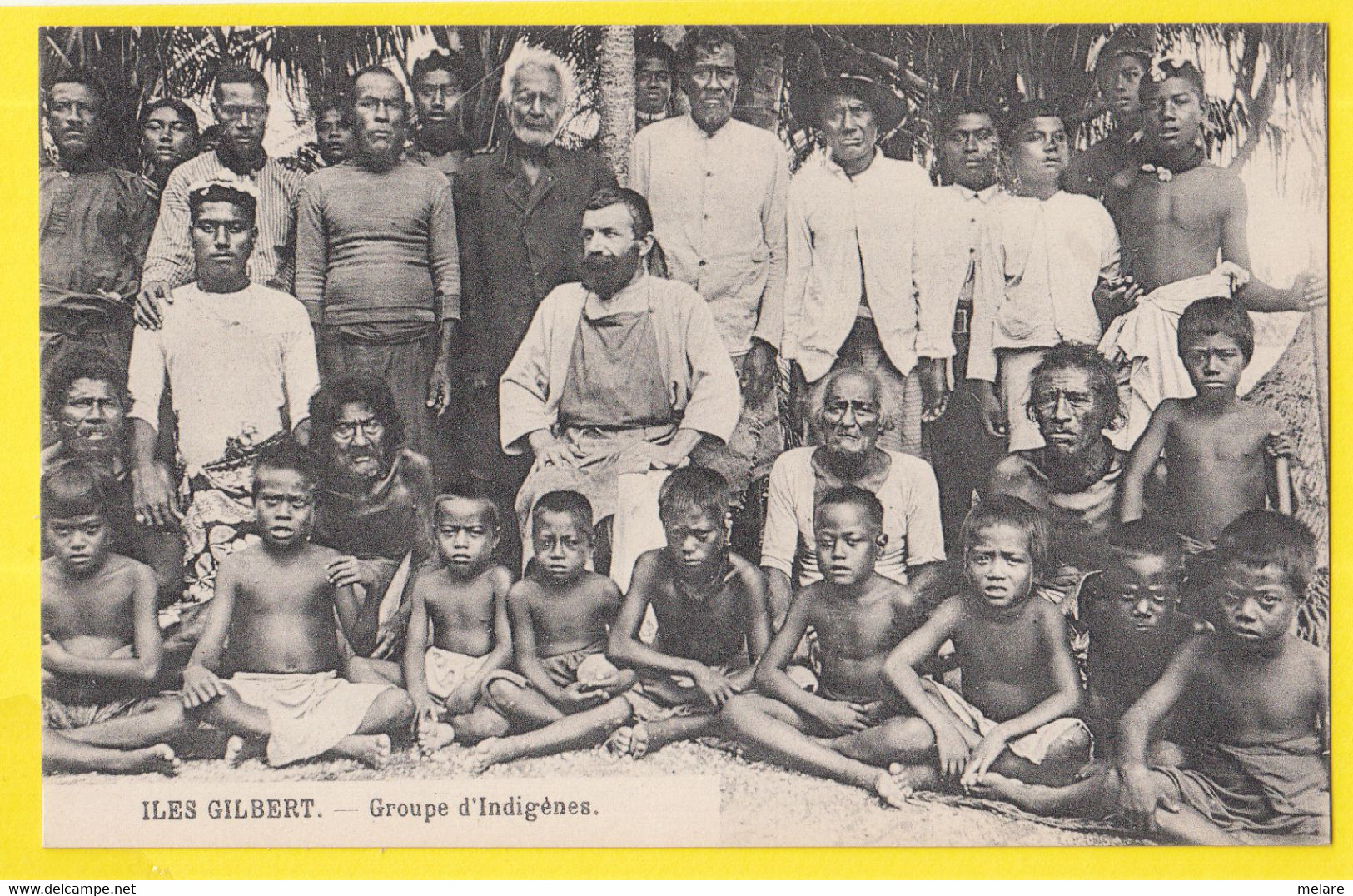 ILES GILBERT KIRIBATI Groupes D'indigènes - Micronesia