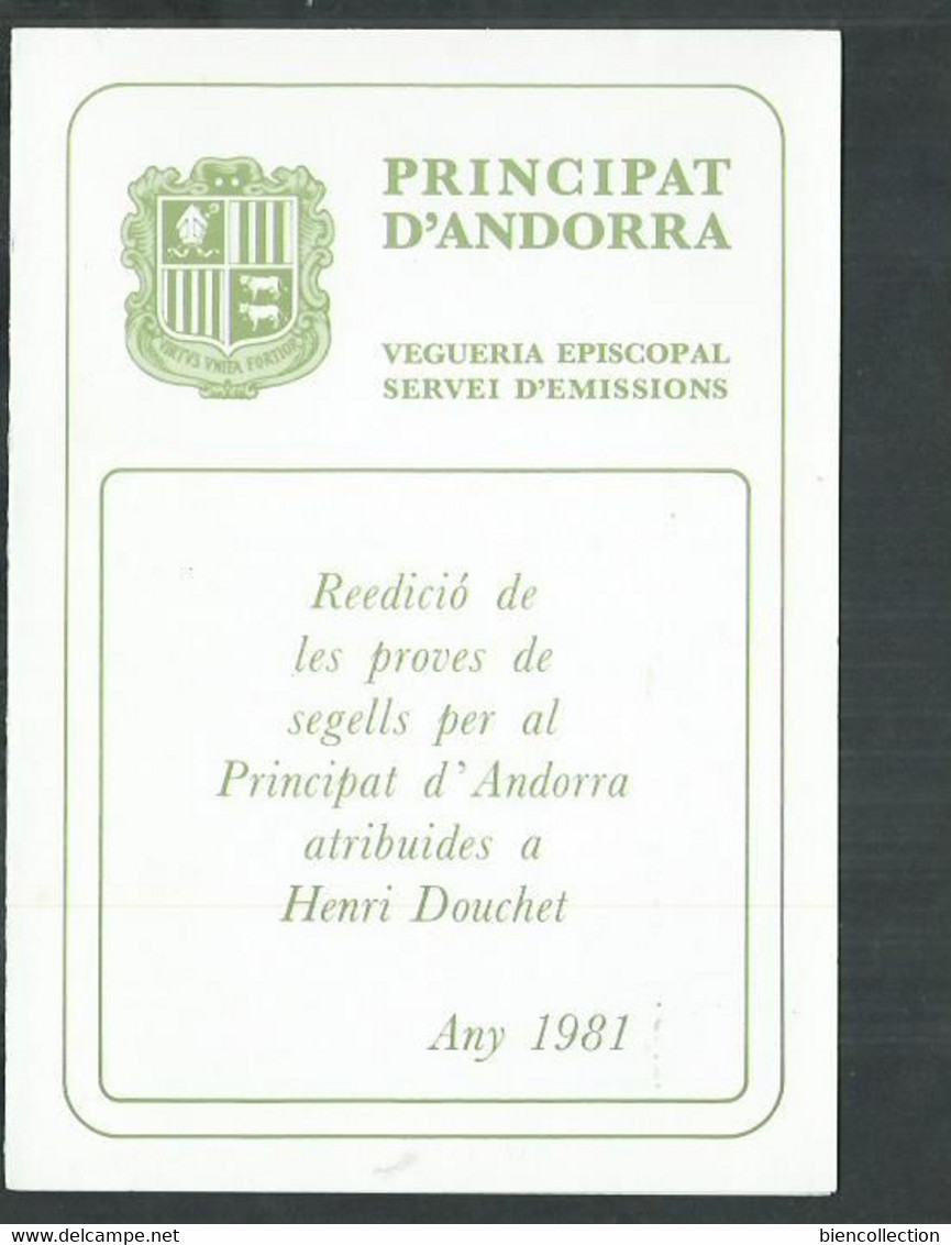 Andorre. Vegueria Episcopal; Reedicio De Les Proves , Réedition - Episcopal Viguerie