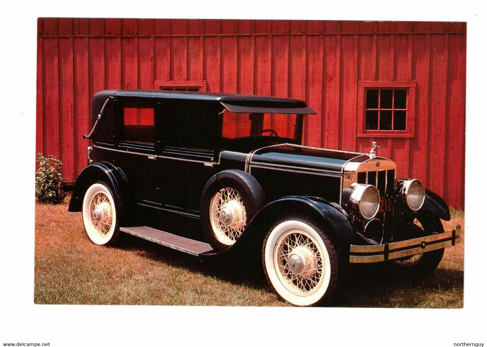 DEARBORN, Michigan, USA,1928 Franklin, Henry Ford Museum, 1989 4x6 Chrome Postcard - PKW