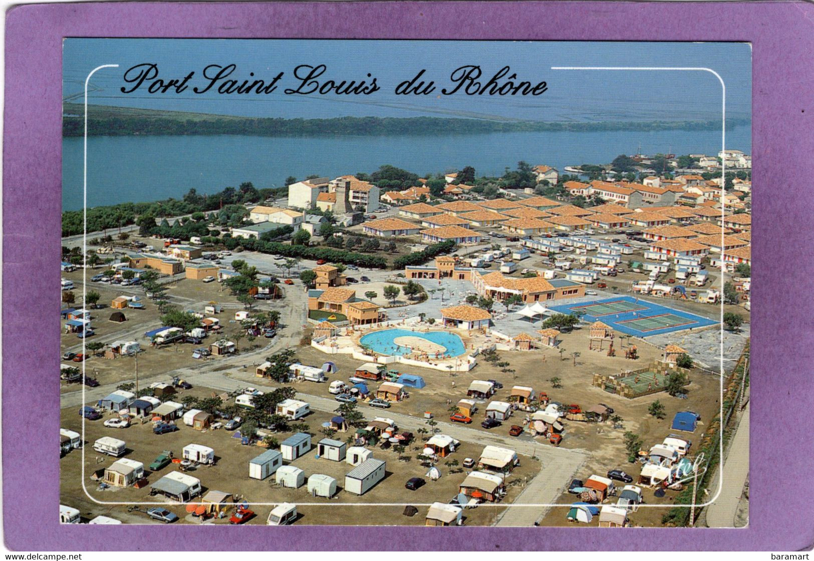 13 PORT SAINT LOUIS DU RHONE Vue Aérienne Du Camping Rio Camargue - Saint-Louis-du-Rhône