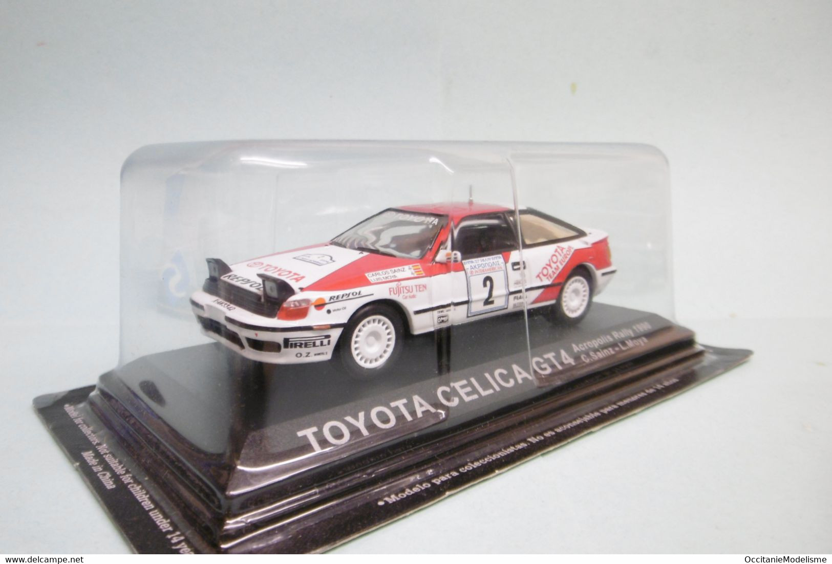 Altaya / Ixo - TOYOTA CELICA GT4 Acropolis Rally 1990 C. Sainz - L. Moya Neuf 1/43 - Rally