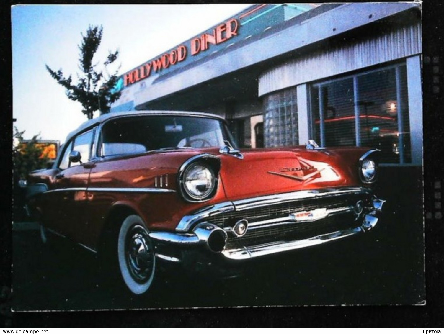 ►  Pink Red CADILLAC    -  Hollywood Diner - "Route 66" - Route '66'