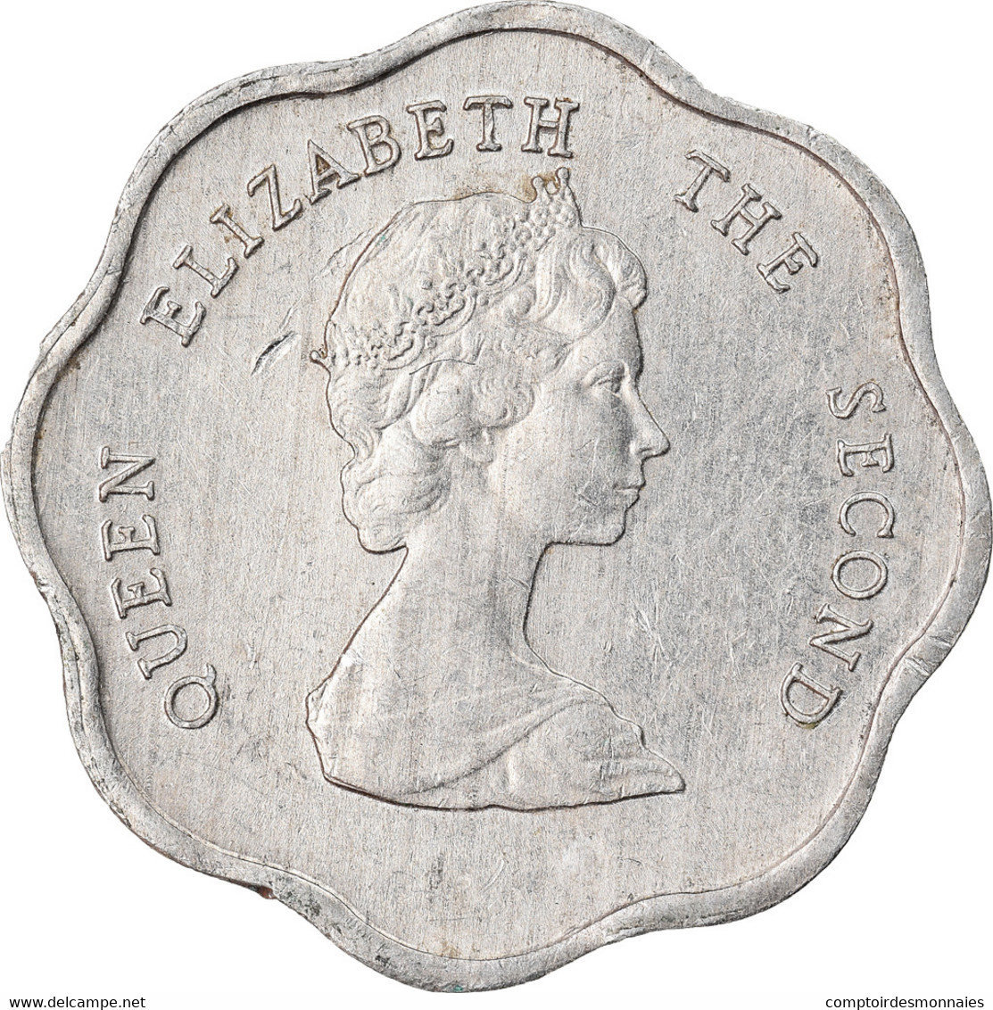 Monnaie, Etats Des Caraibes Orientales, Elizabeth II, Cent, 1989, TTB - Ostkaribischer Staaten