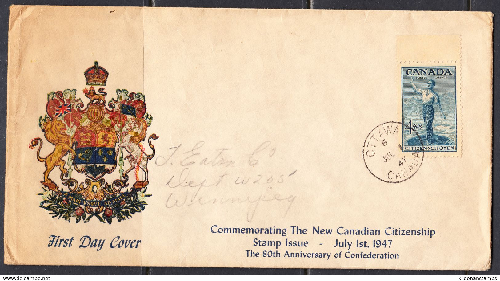 Canada 1947 FDC, See Notes, Sc# ,SG - ....-1951