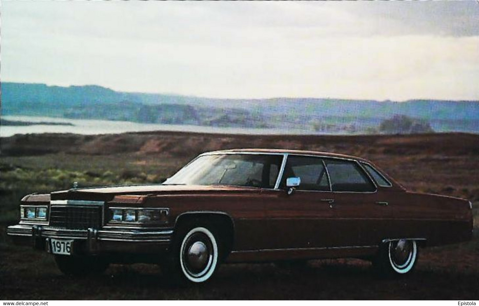► CADILLAC  1976 -  Carte De Constructeur - Us Card - American Roadside