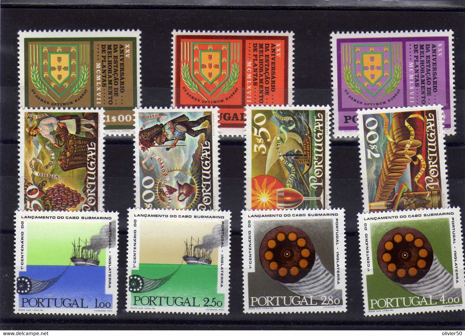 Portugal (1970)  -  Poste Annee  Complete 28 Valeurs -   Neufs** - Années Complètes