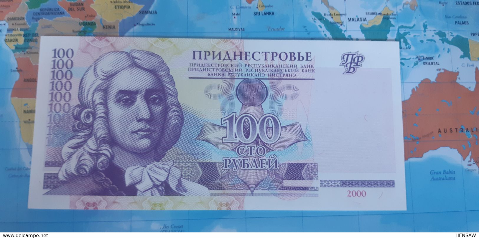 TRANSNISTRIA 100 RUBLES 2000 P 39a UNC - Andere - Europa