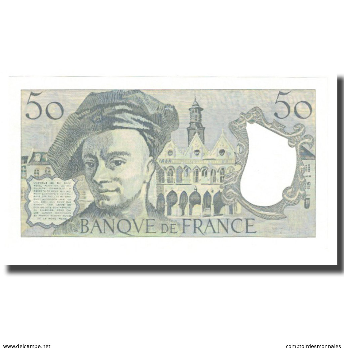 France, 50 Francs, 1981, STROHL TRONCHE DENTAUD, NEUF, Fayette:67.07, KM:152b - 50 F 1976-1992 ''Quentin De La Tour''