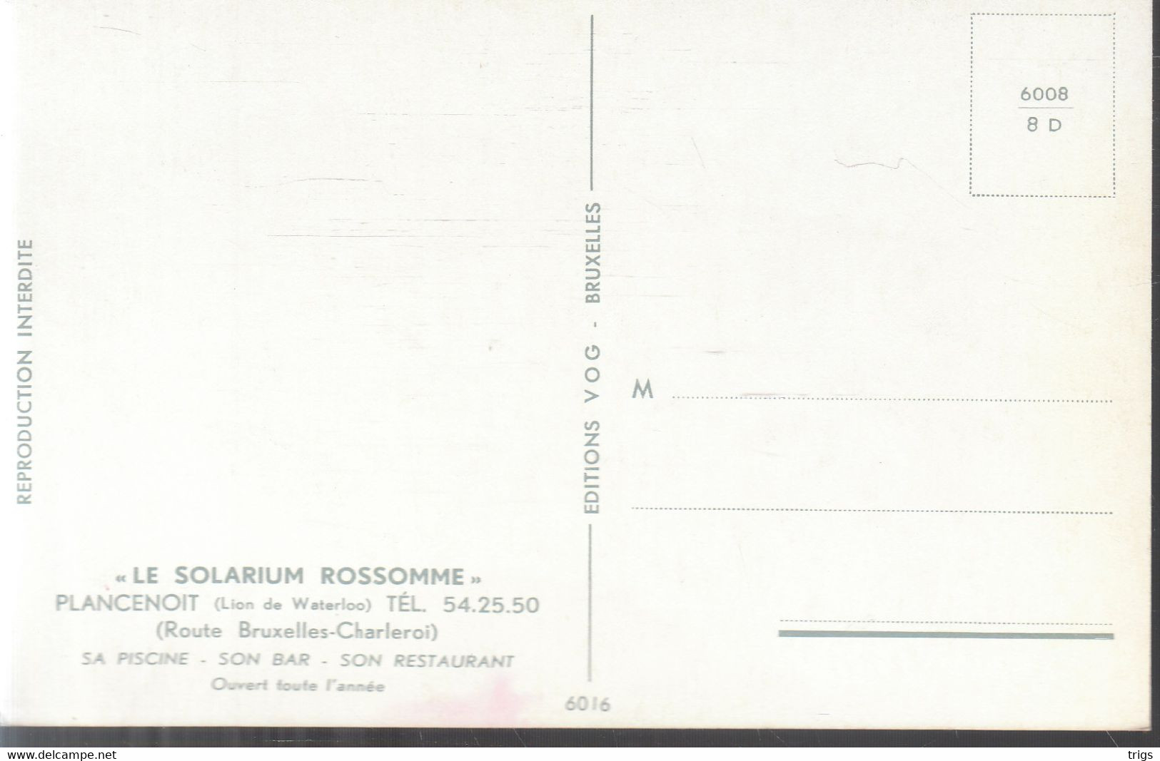 Plancenoit - "Le Solarium Rossomme" - Lasne