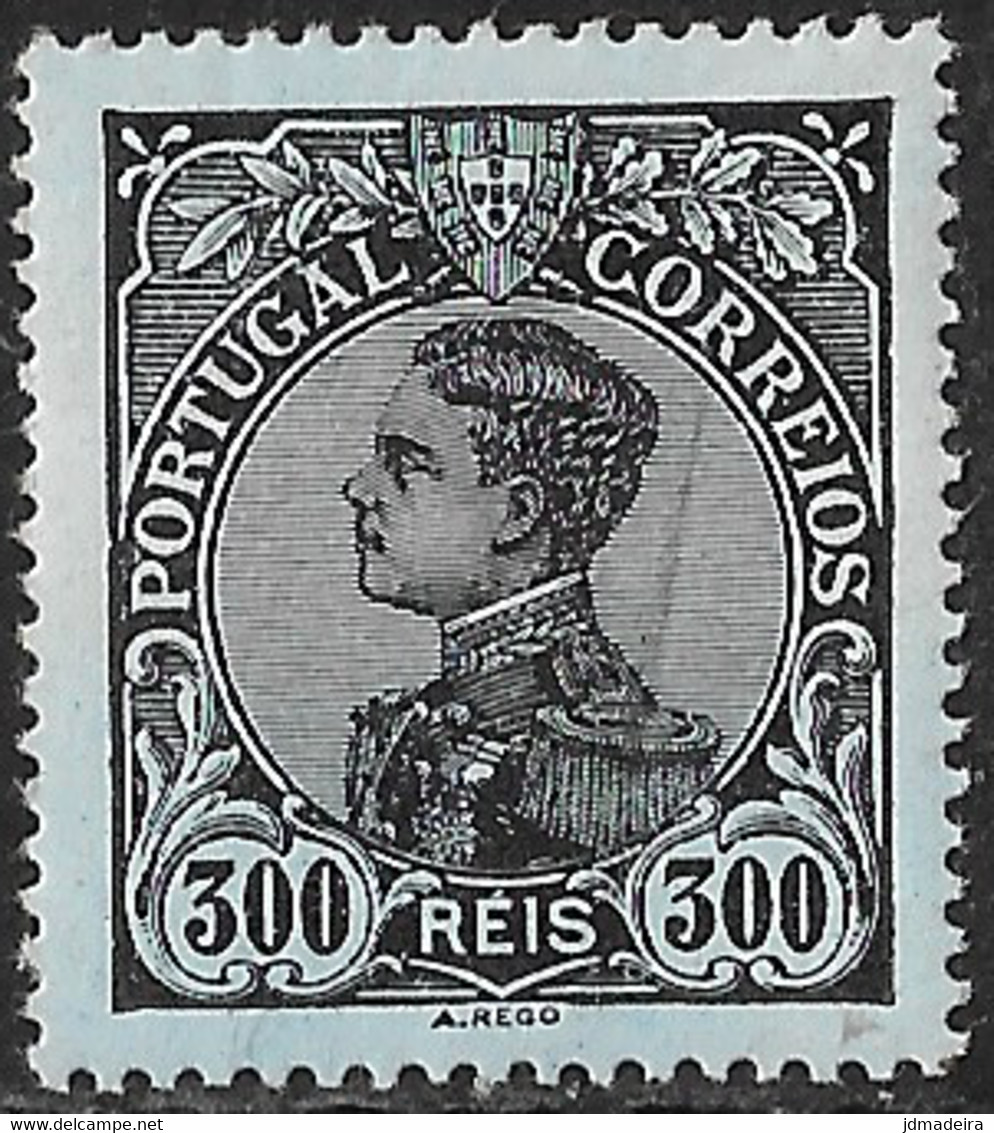 Portugal – 1910 King Manuel II 300 Réis Mint Stamp - Ongebruikt