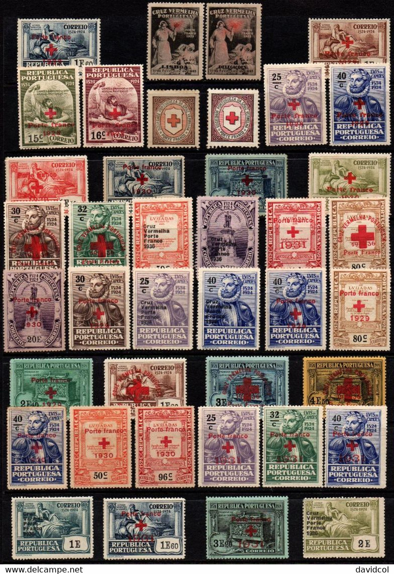 PORT186- PORTUGAL - 1889-1936 - MNH- RED CROSS ISSUES - Unused Stamps