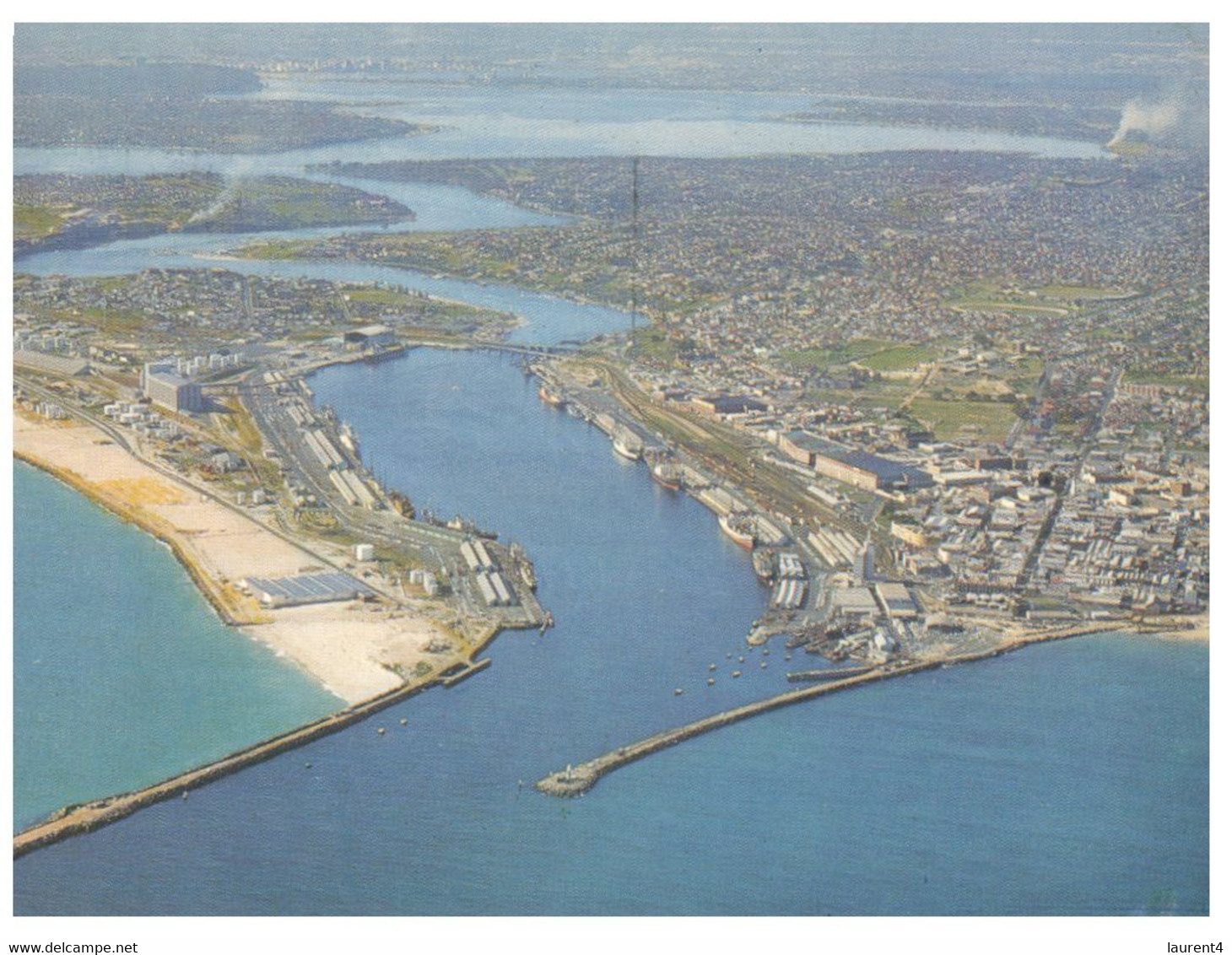 (W11) Australia - WA - Fremantle (with Stamp) Posted 1992 - Fremantle