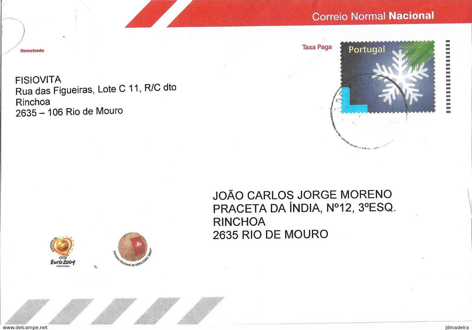 Portugal Modern Christmas Stationary Cover - Lettres & Documents