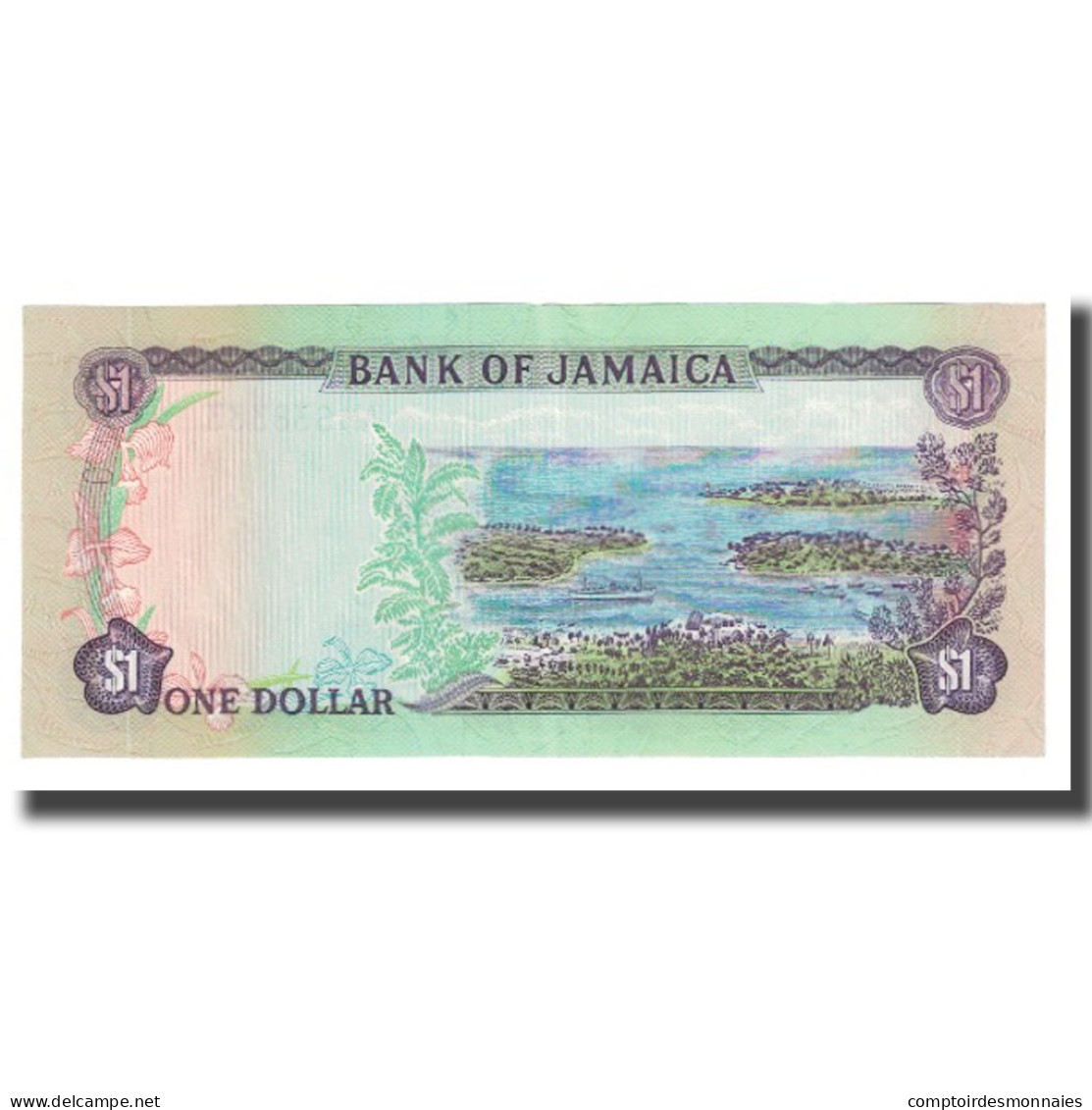 Billet, Jamaica, 1 Dollar, KM:59a, NEUF - Jamaica