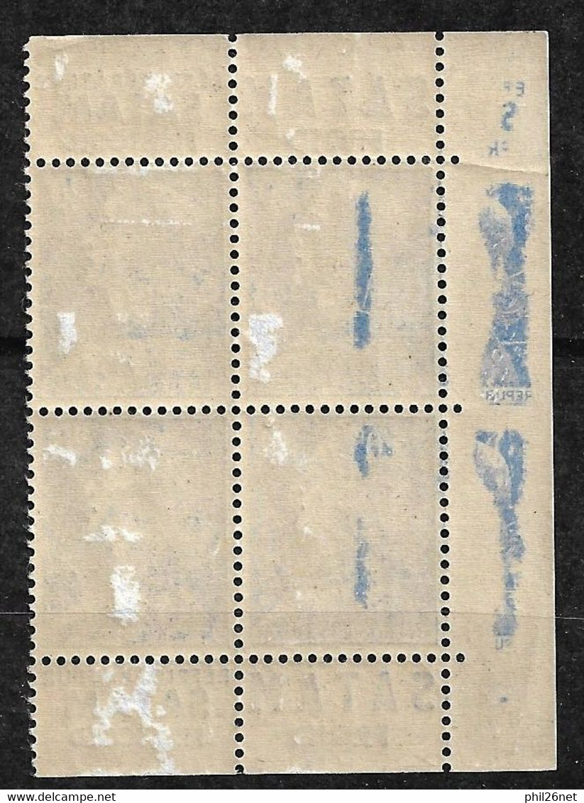 France   Bloc De  4 Avec Publicités Du N° 1011Bd  Type II  Neuf   * (*)  B/ TB - Unused Stamps