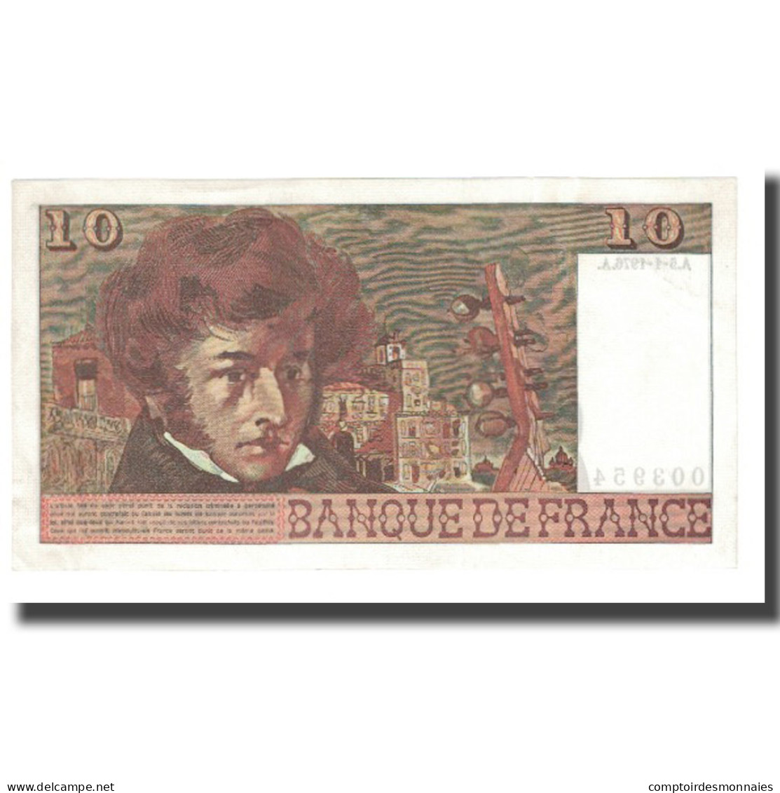 France, 10 Francs, 1976, P. A.Strohl-G.Bouchet-J.J.Tronche, 1976-01-05, SPL+ - 10 F 1972-1978 ''Berlioz''