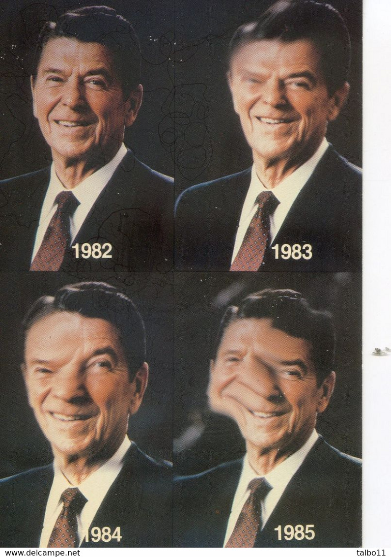 Président Americain - Donald Reagan - Caricature - Presidenten