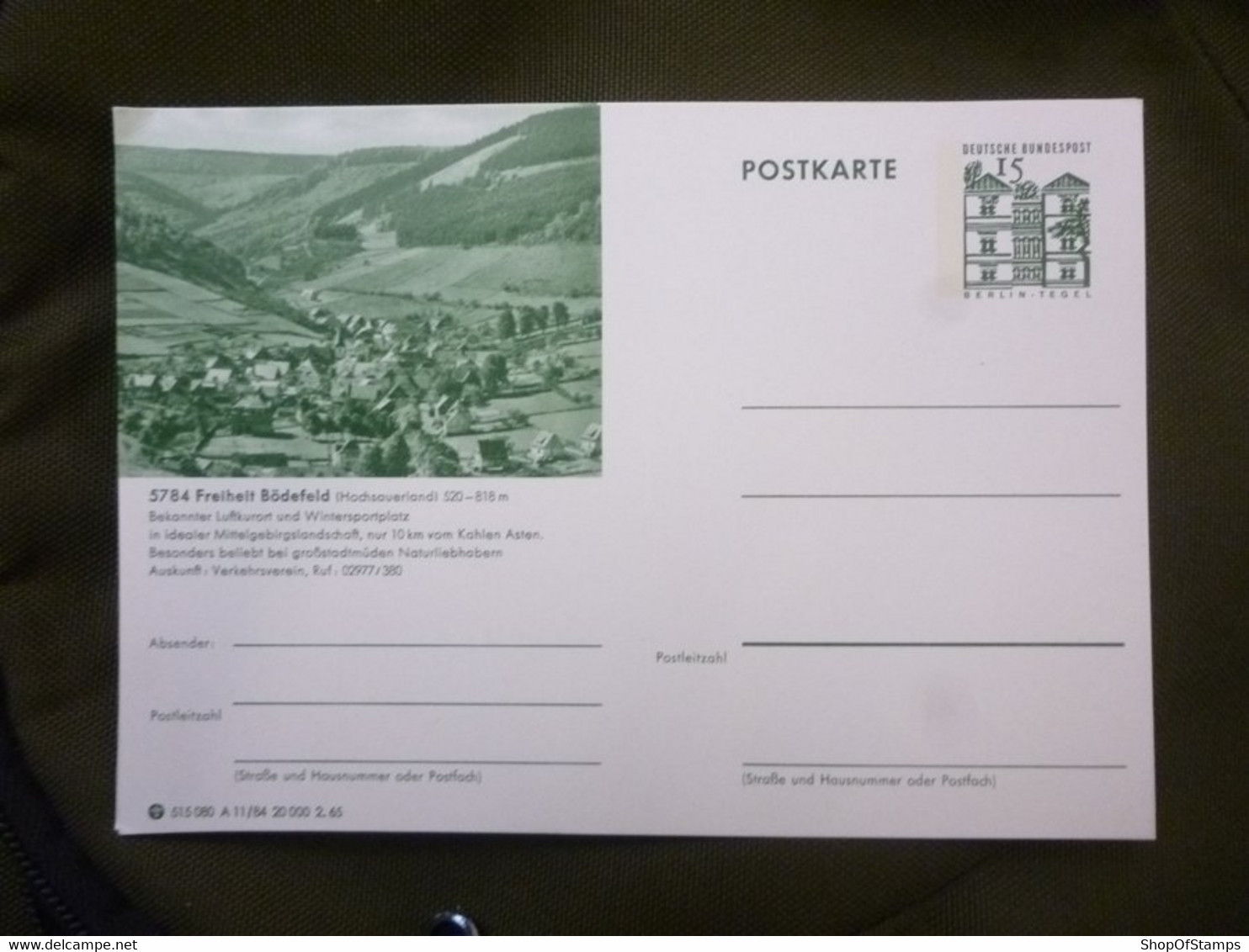 GERMANY POSTAL STATIONERY MINT - Ete 2014 : Nanking (JO De La Jeunesse)