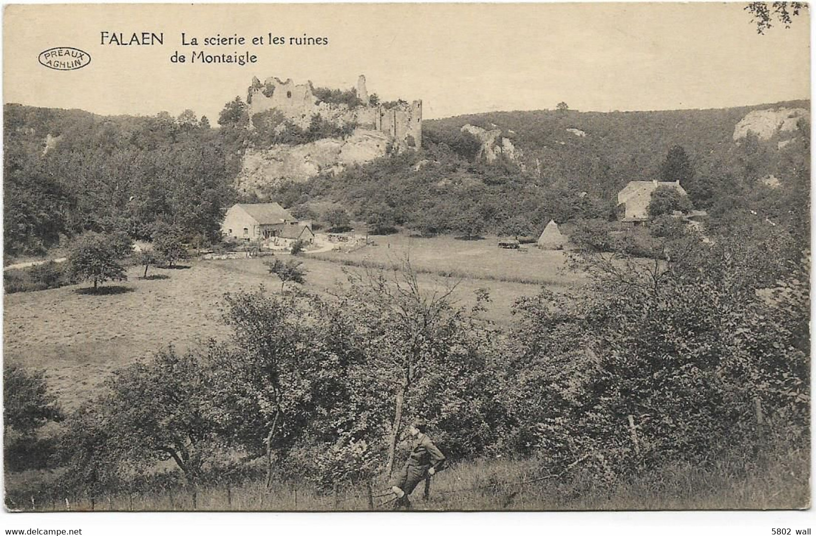 FALAEN : La Scierie Et Les Ruines De Montaigle - Onhaye