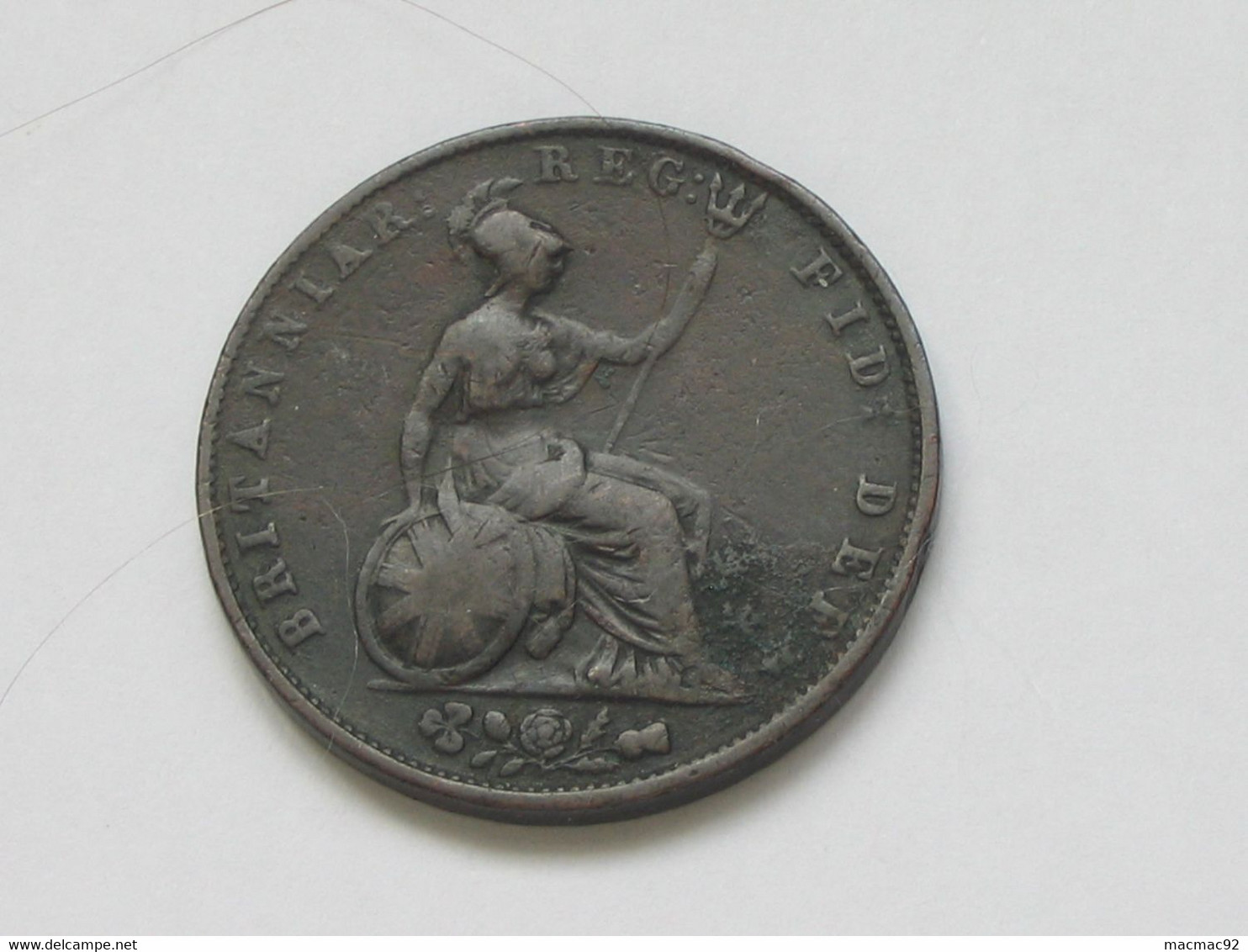 1/2 Penny 1853  VICTORIA  Great Britain - Grande Bretagne  ***** EN ACHAT IMMEDIAT ***** - C. 1/2 Penny