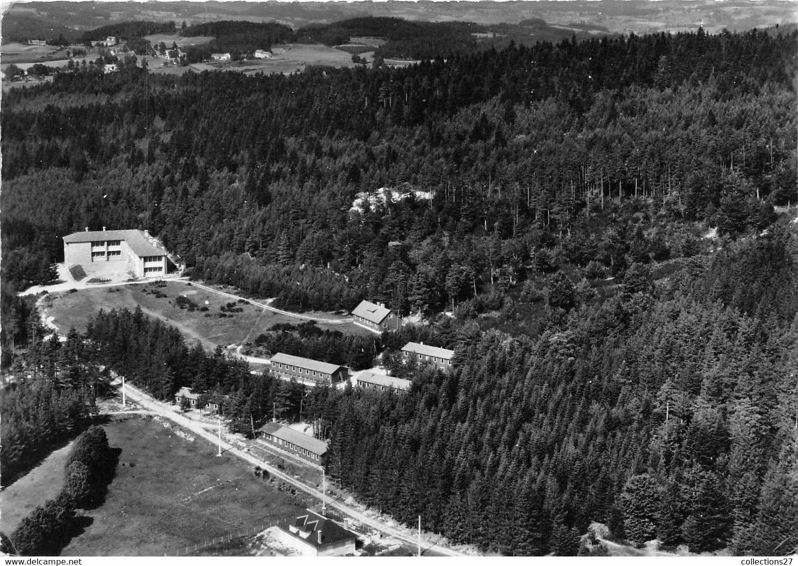 43-LE-CHAMBON-SUR-LIGNON- LE COLLEGE CEVENOT VUE AERIENNE - Le Chambon-sur-Lignon