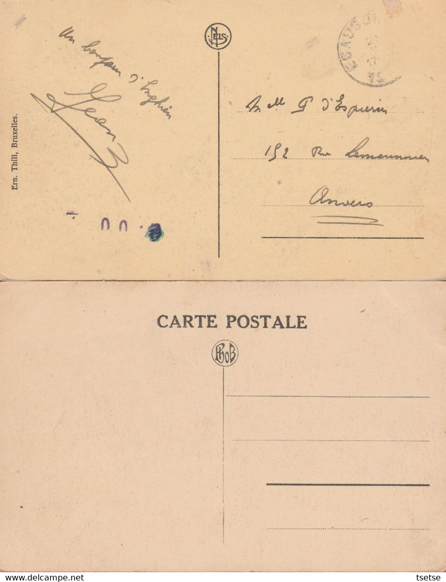 Ecaussines - Le Château De La Folie - 2 Cartes Postales ( Voir Verso ) - Ecaussinnes