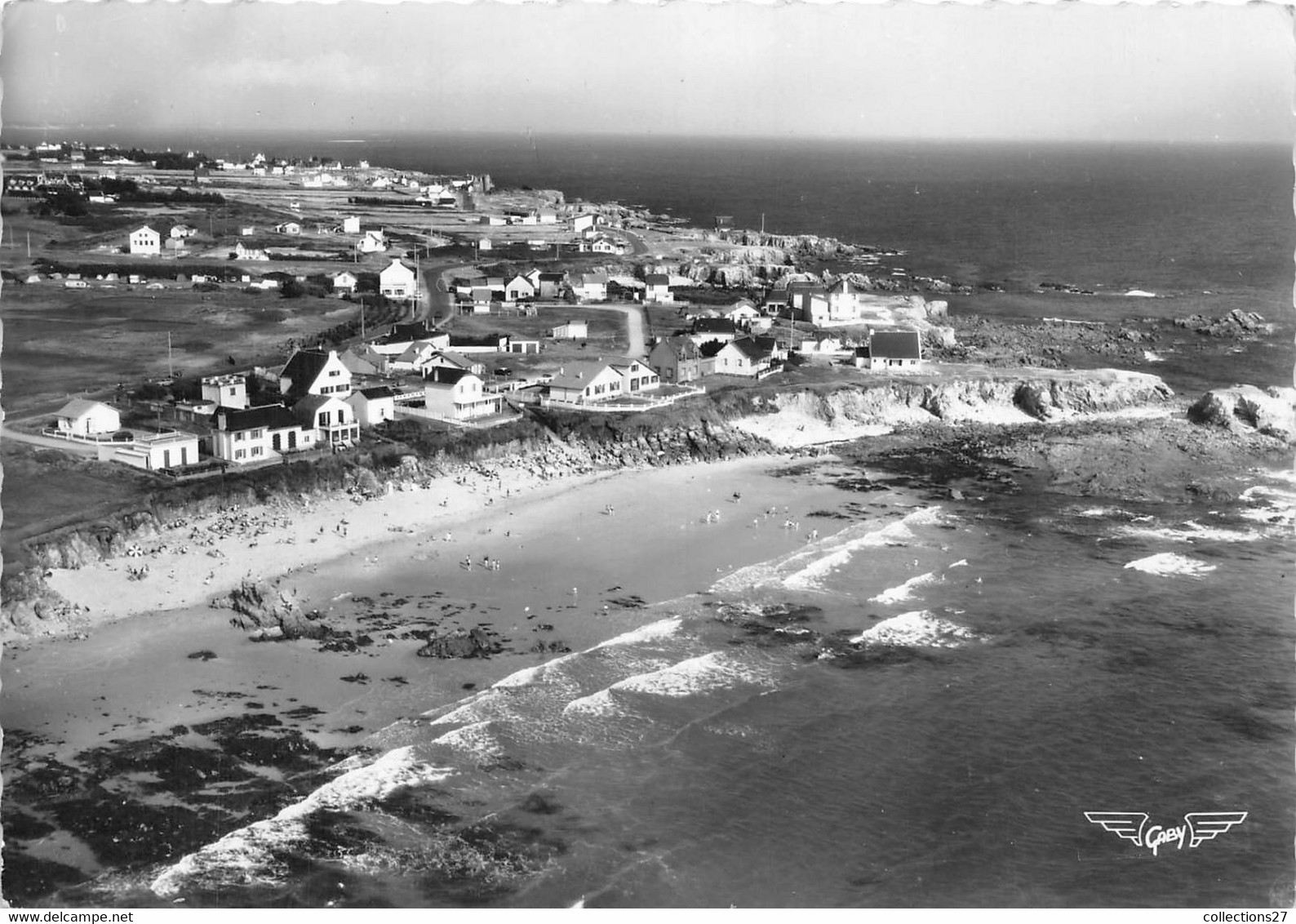 44-BATZ-SUR-MER- PLAGE DE LA GOVELLE VUE DU CIEL - Batz-sur-Mer (Bourg De B.)