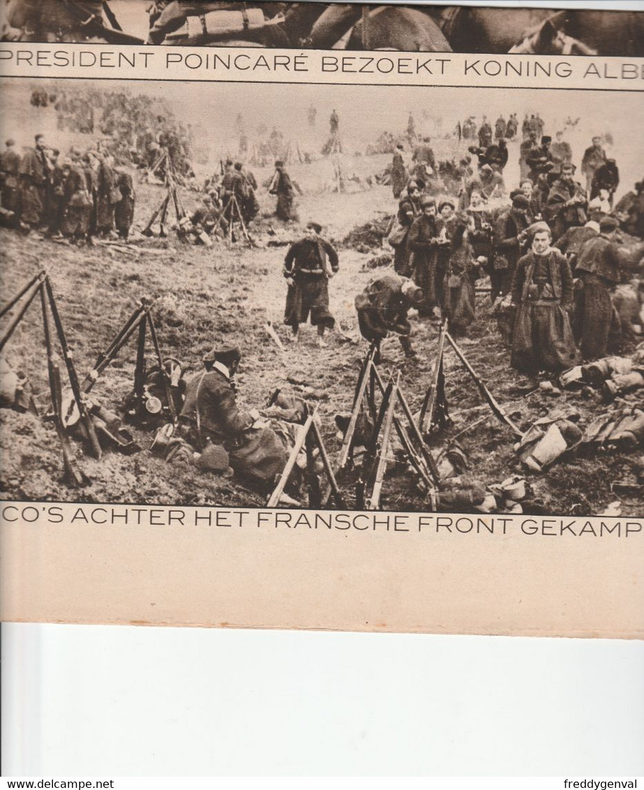 PANORAMA REVUE DE 12 PAGES PLIEE EN DEUX UMNERO 21 A 13 NOVEMBRE 1914 - Guerre 1914-18