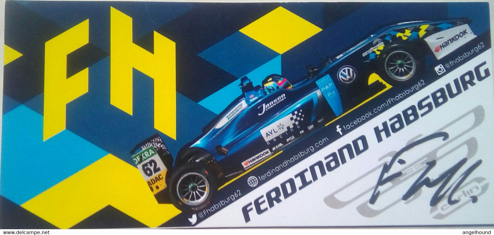 Ferdinand Habsburg ( Austrian Race Car Driver) - Autógrafos