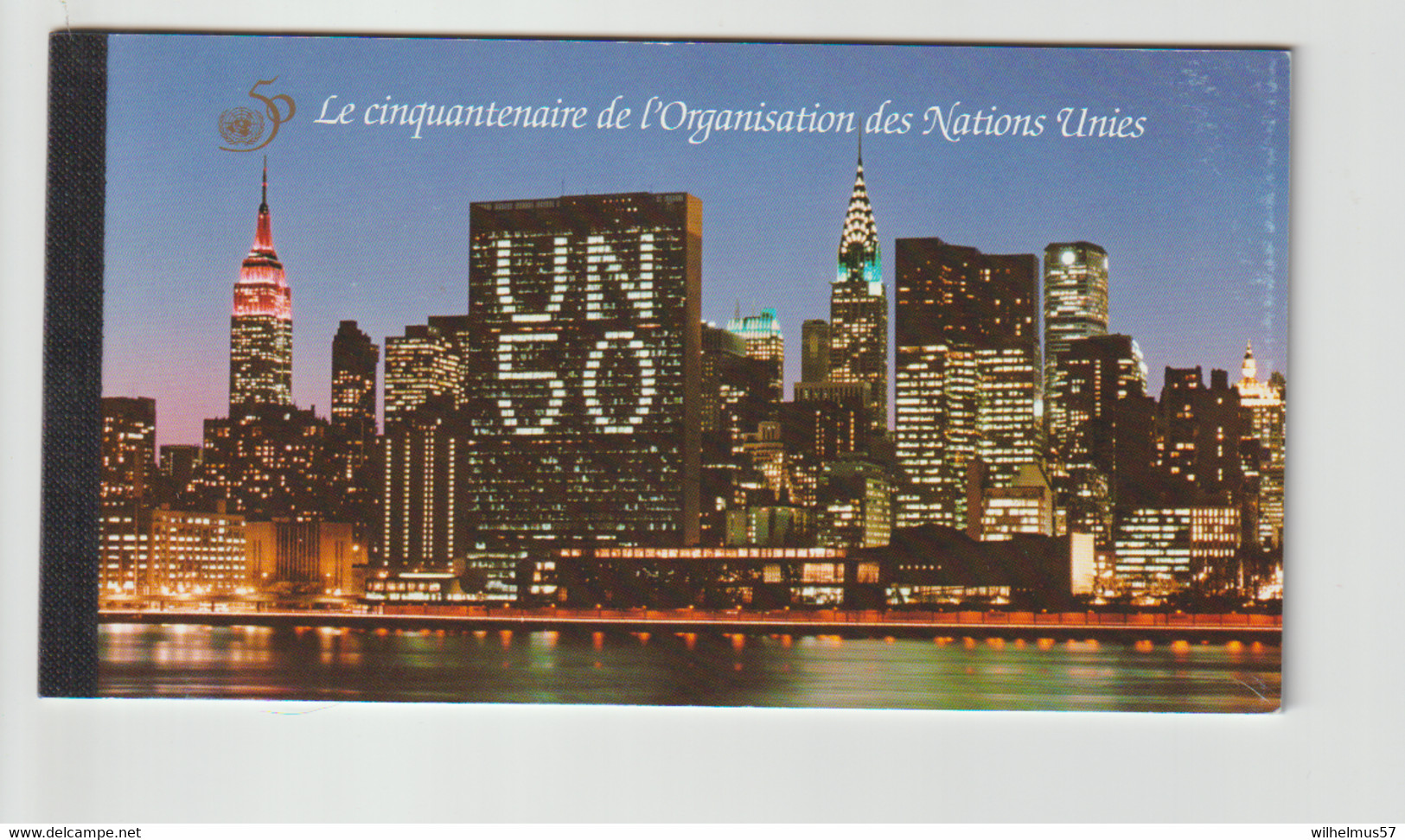 (D254) UNO Geneva Booklet Le Cinquantenaire De L'Organisation Des Nations Unies MNH - Libretti