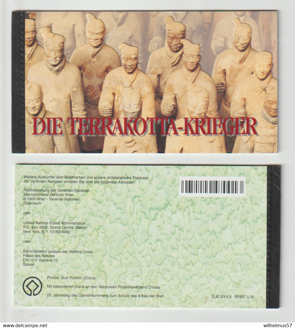 (D263) UNO Vienna Booklet  Die Terrakotta Krieger MNH - Cuadernillos
